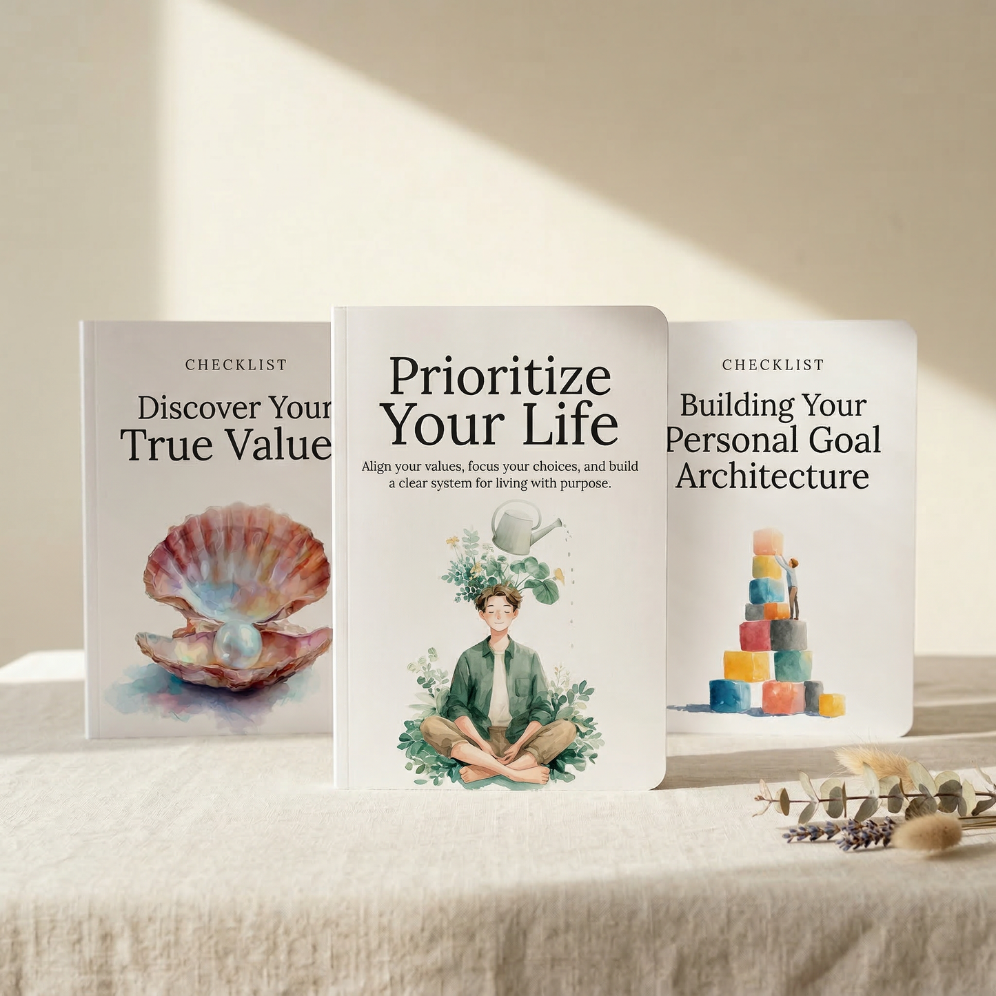Prioritize Your Life: Core Ebook + Checklists